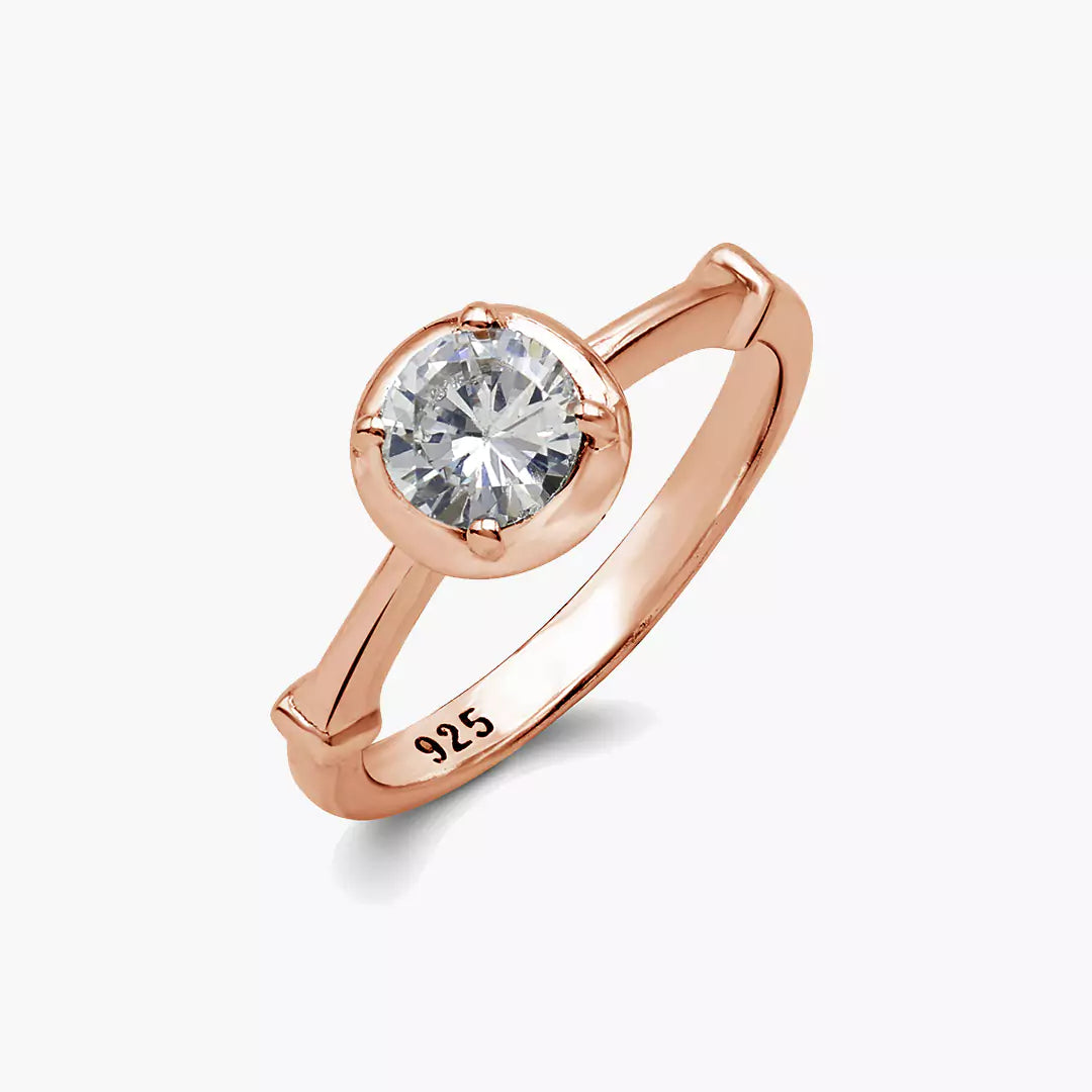 Simple Solitaire Ring