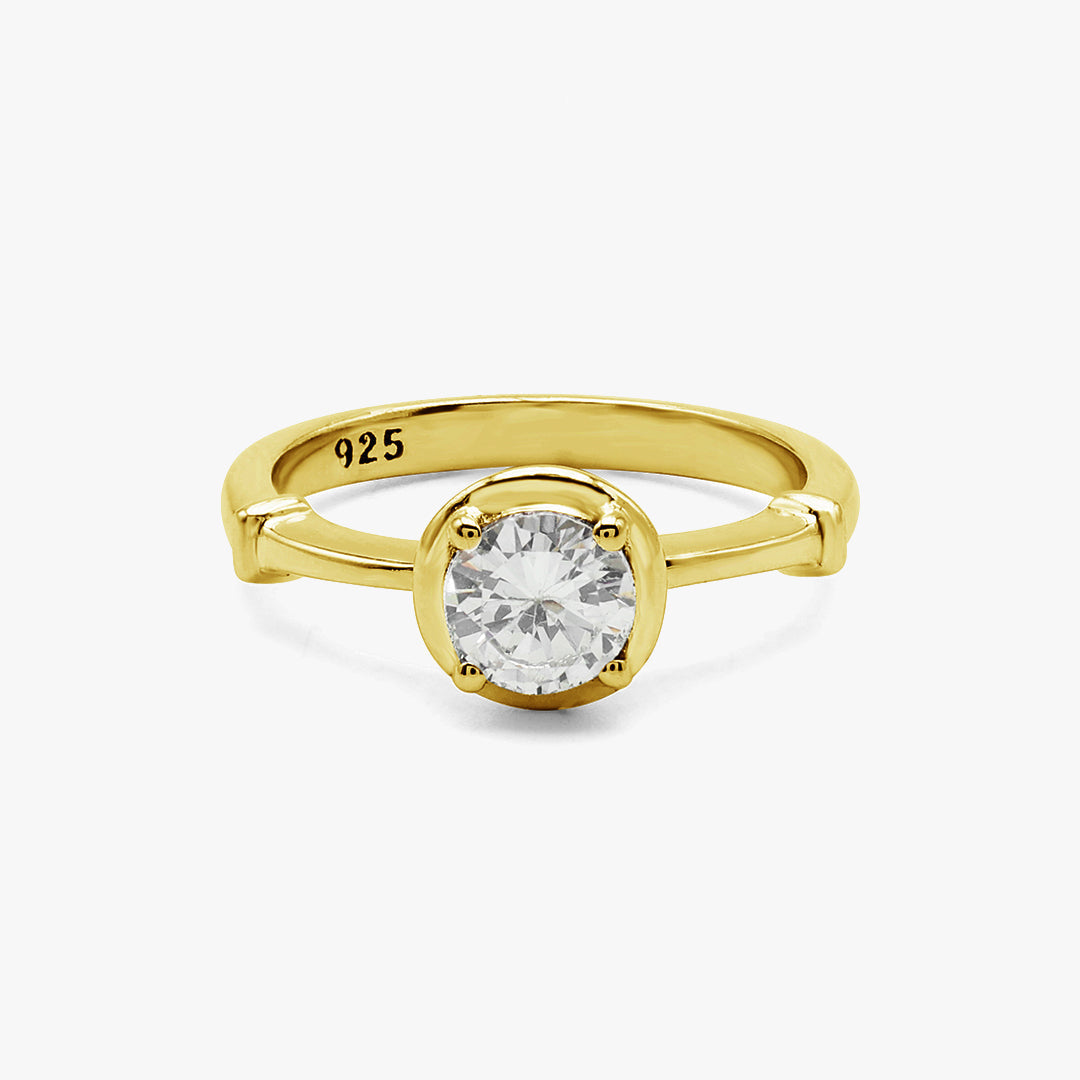 Simple Solitaire Ring