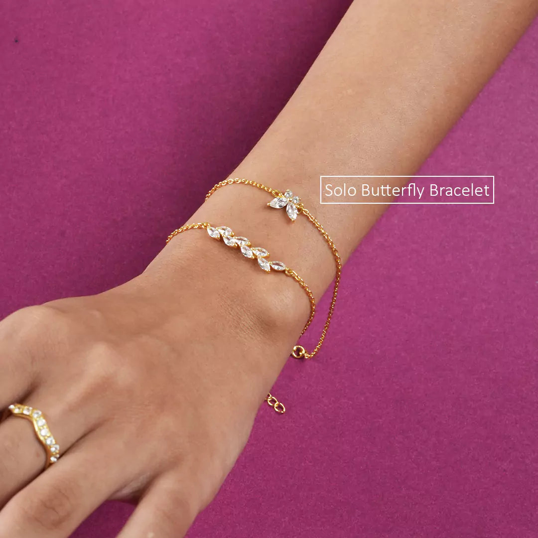 Solo Butterfly Bracelet