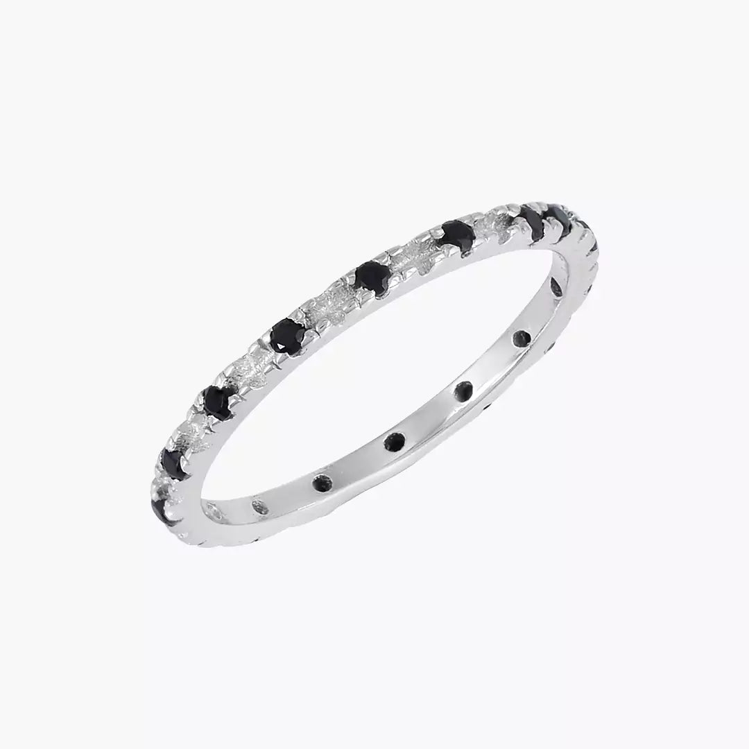 Spaced Thin Eternity Ring- Colourpop