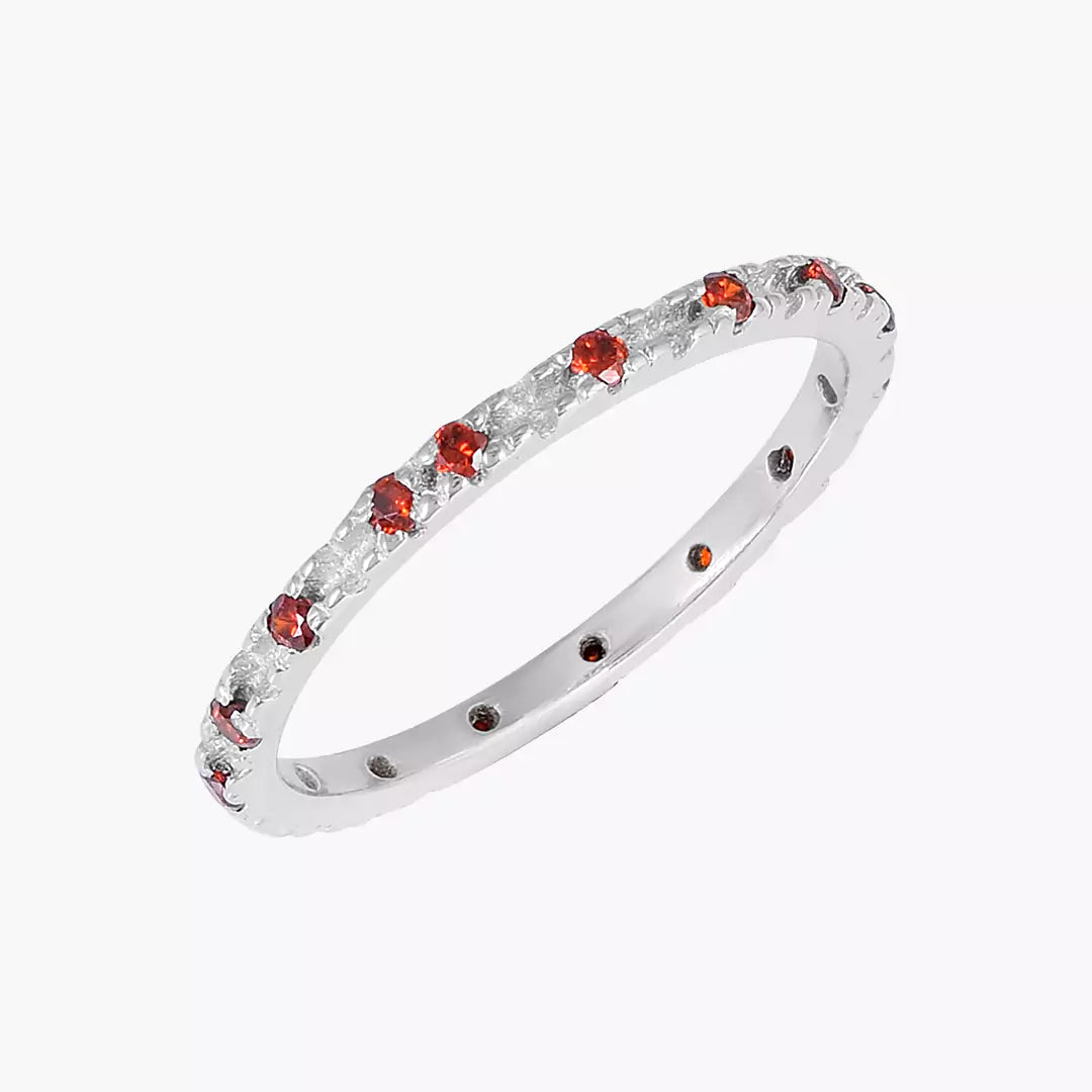 Spaced Thin Eternity Ring- Colourpop