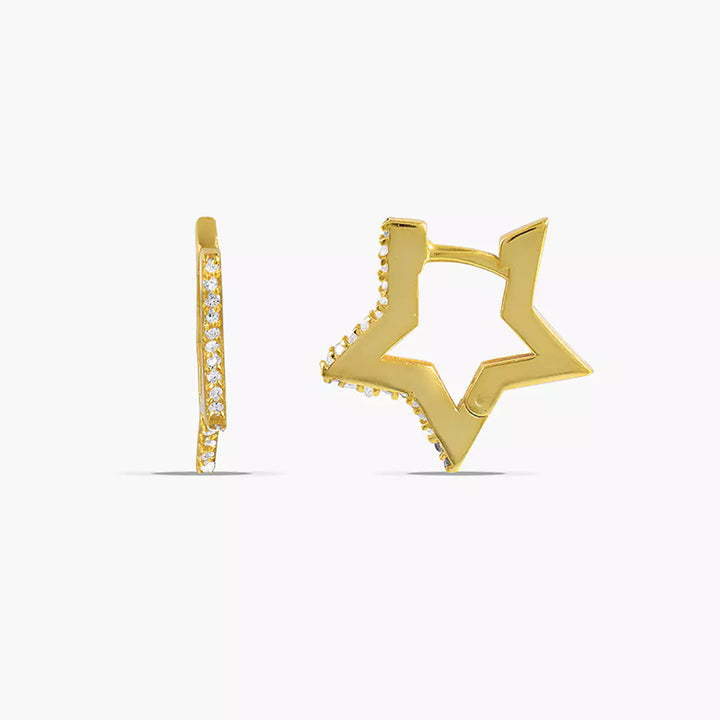 Star Shaped Hoops