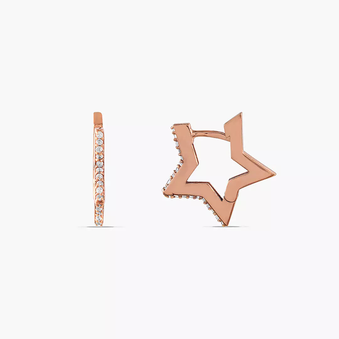 Star Shaped Hoops