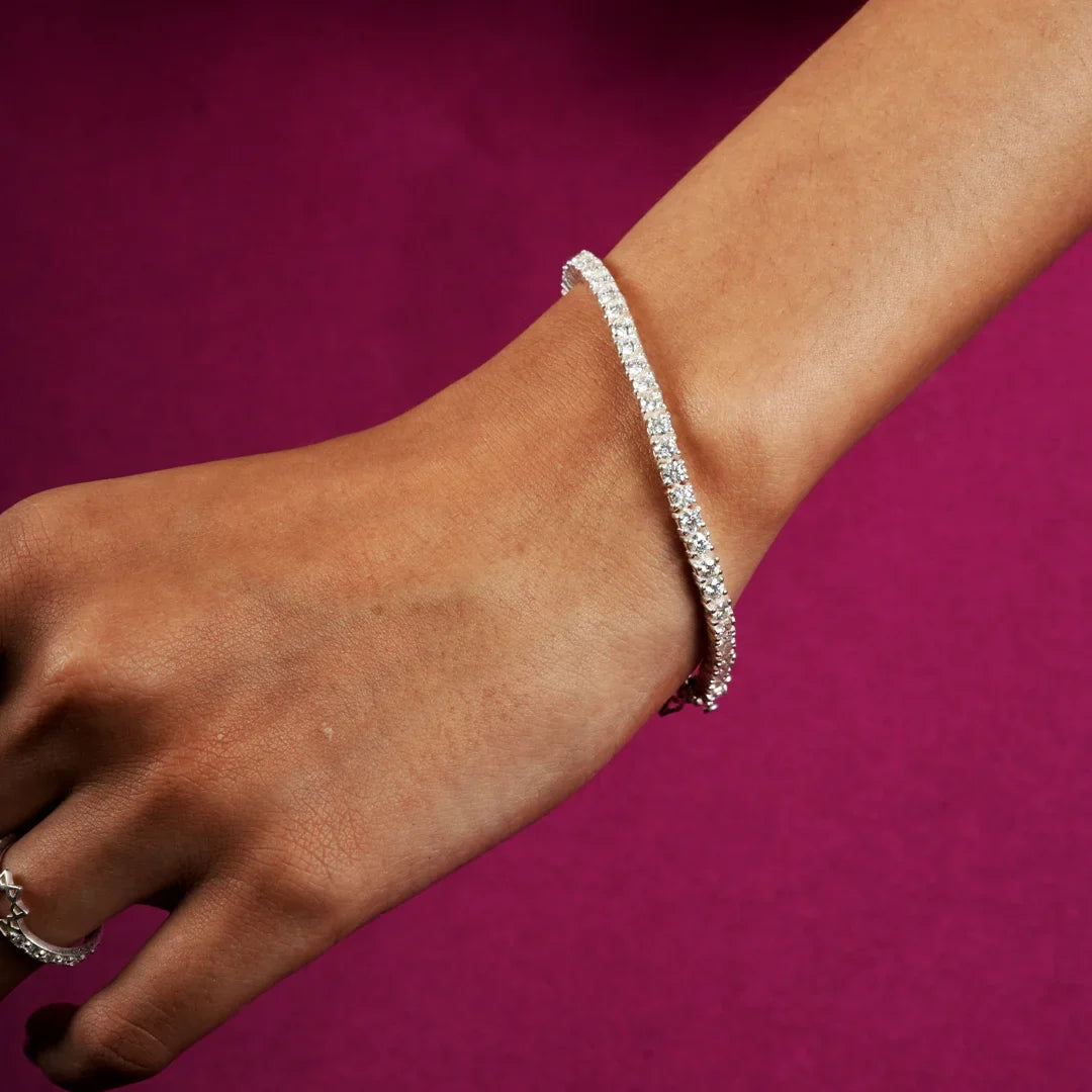 Tennis Bracelet- Round