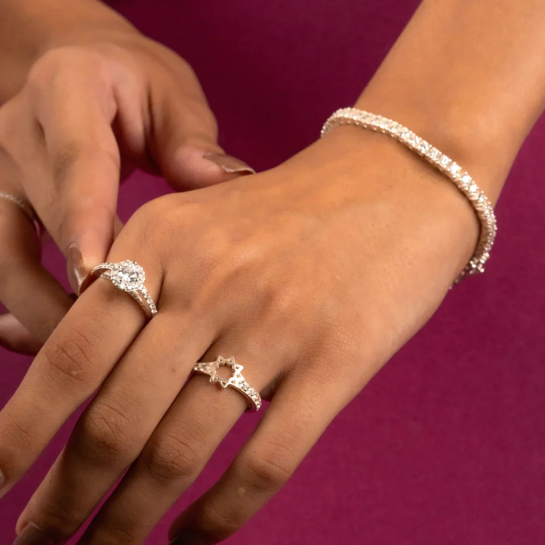 Tennis Bracelet- Round