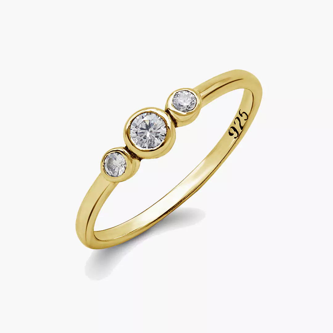 Trio Diamond Ring