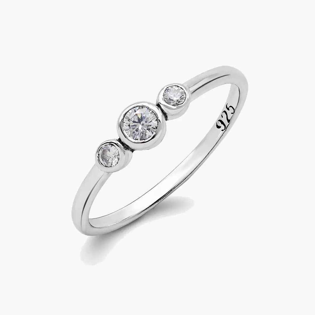 Trio Diamond Ring