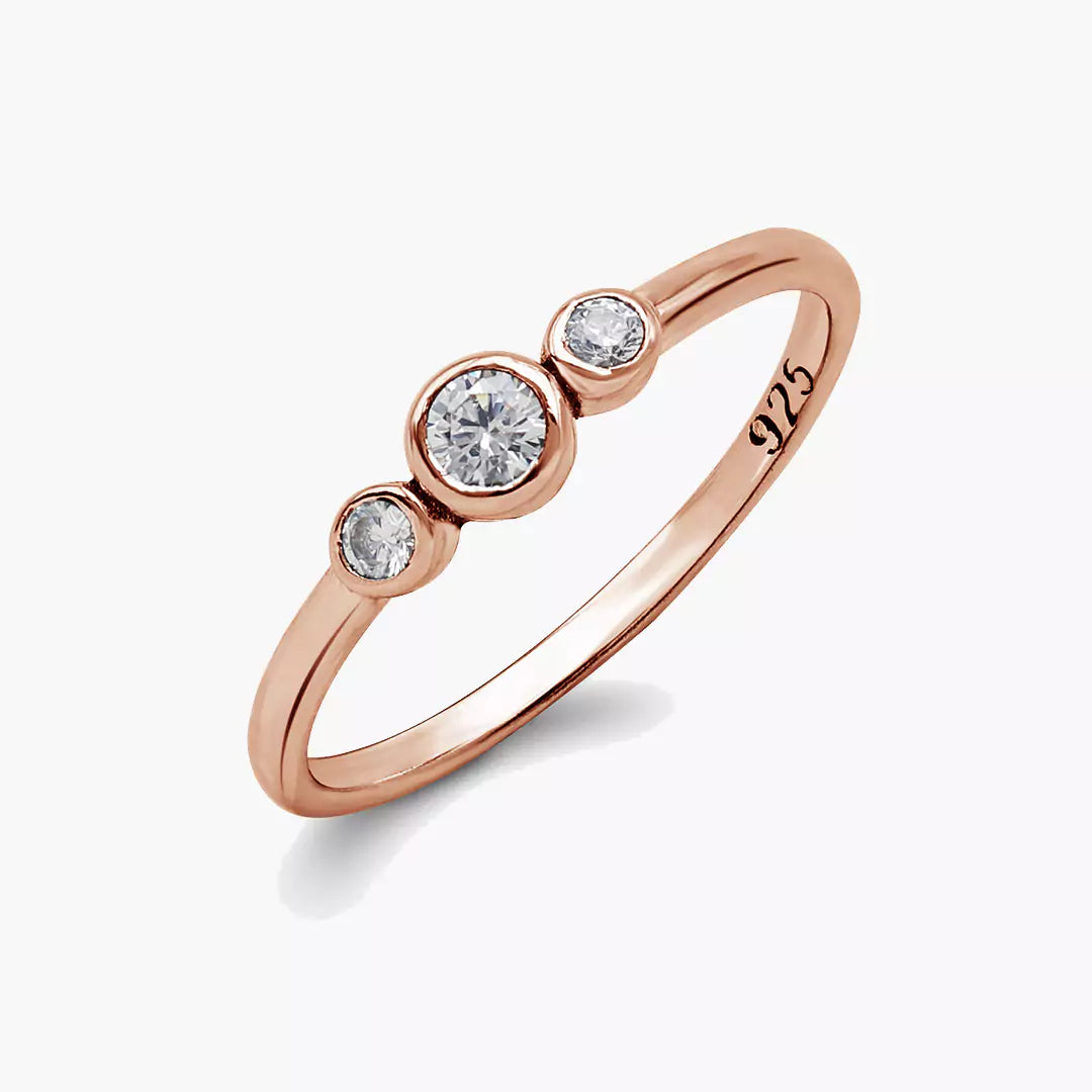 Trio Diamond Ring