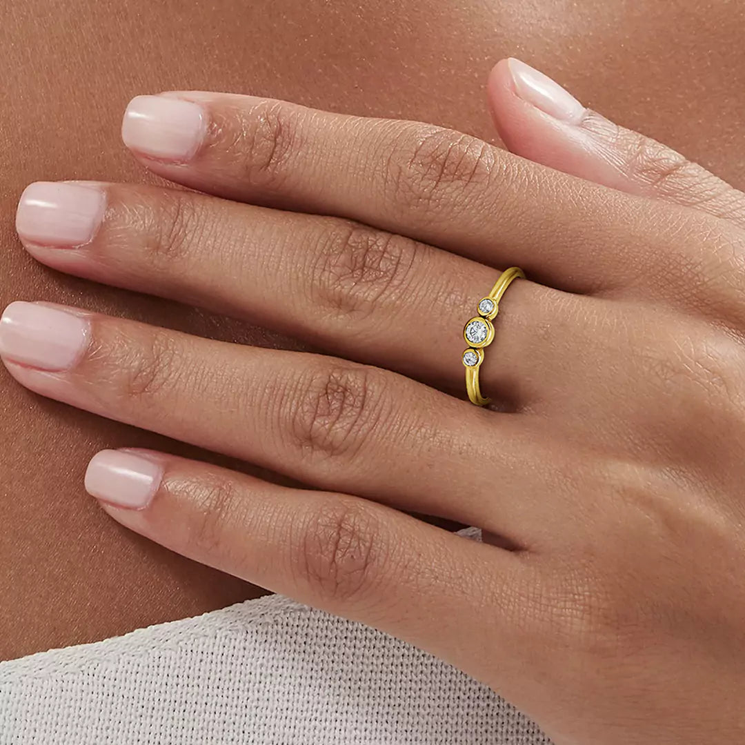 Trio Diamond Ring