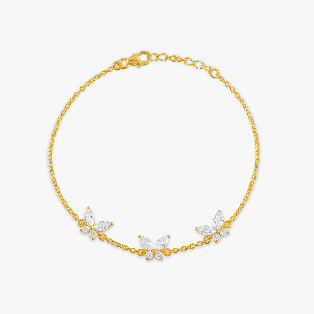 Trio Butterfly Bracelet