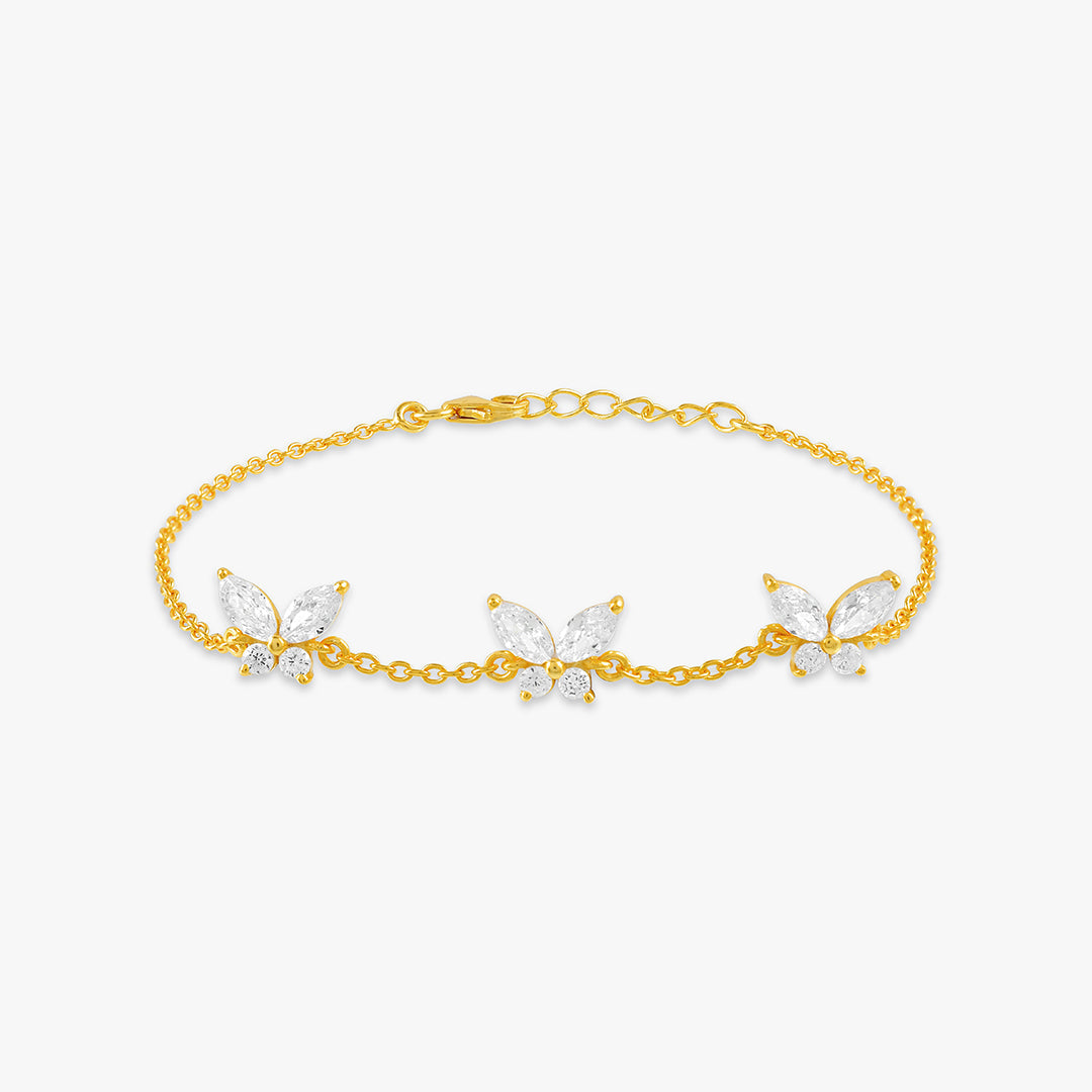 Trio Butterfly Bracelet