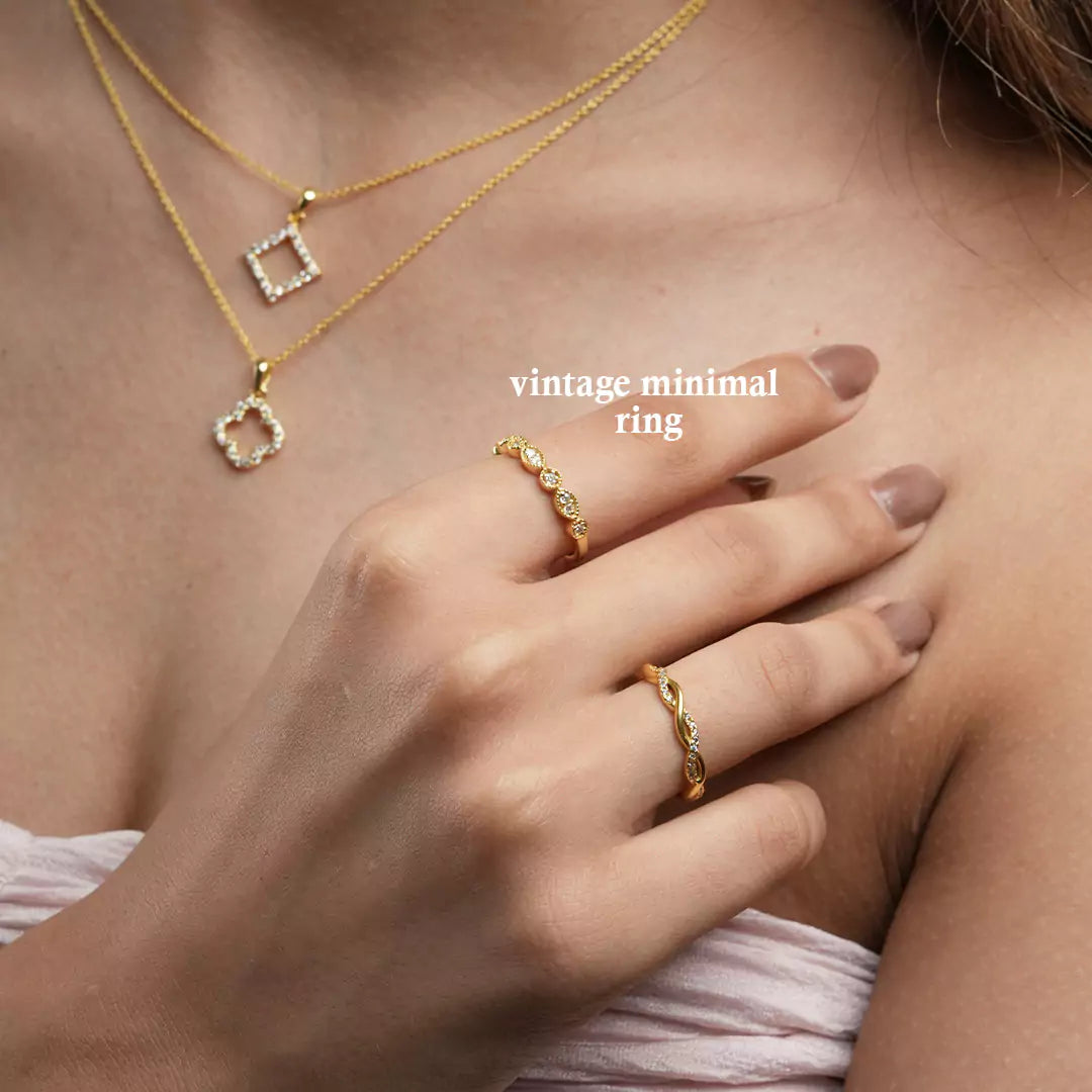 Vintage Minimal Ring