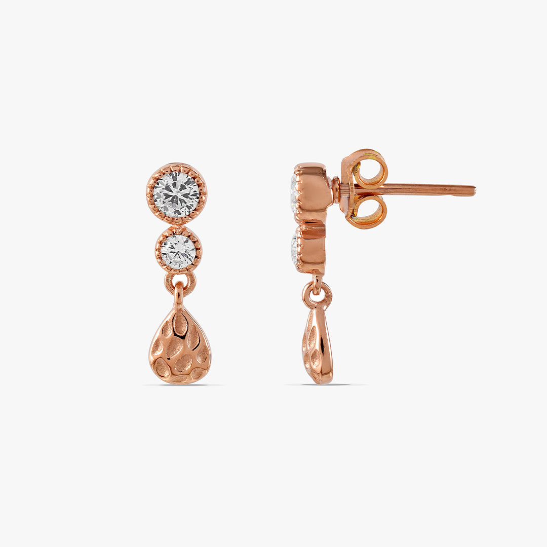 Vintage Foil Earrings