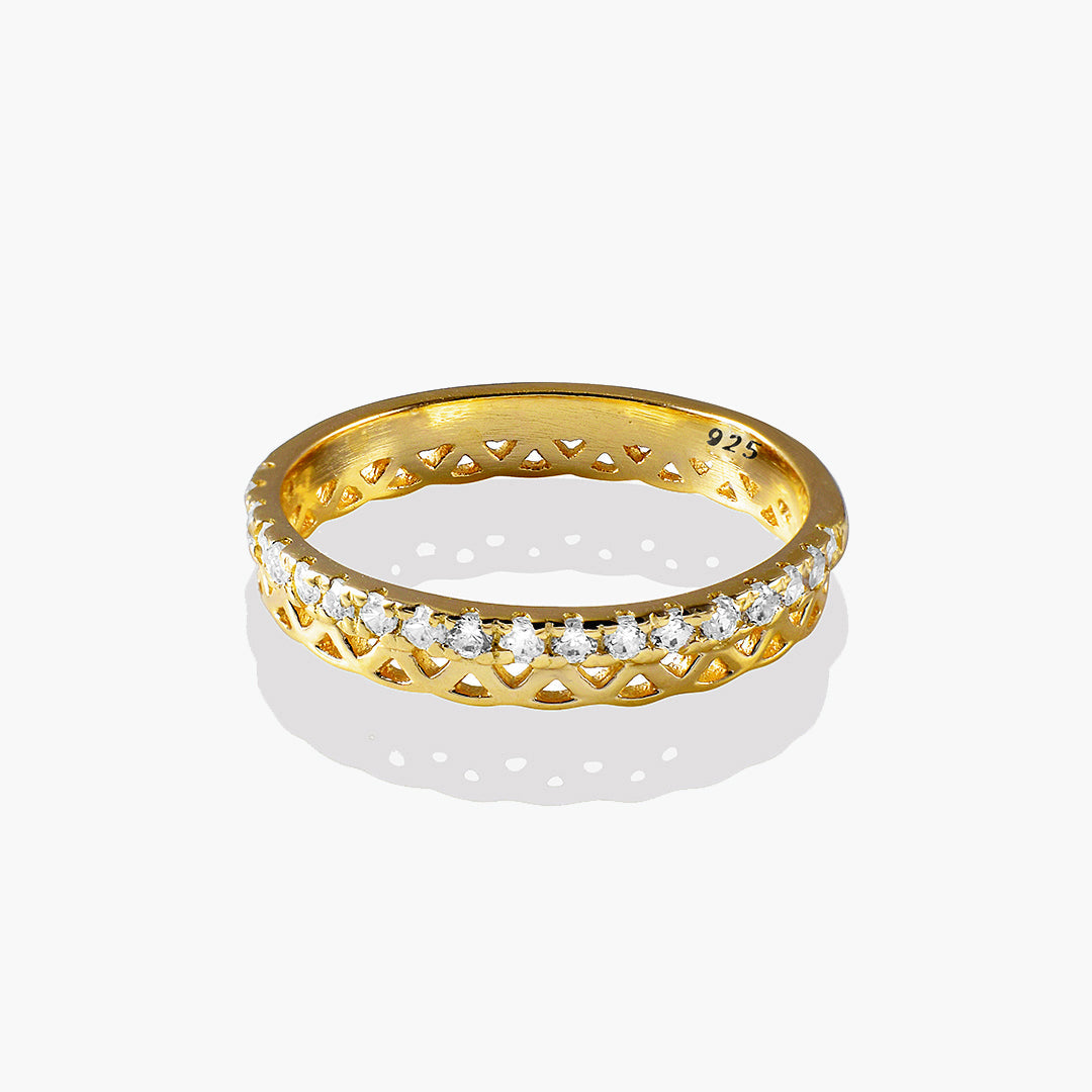 Wide Eternity Ring