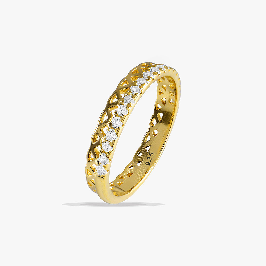 Wide Eternity Ring